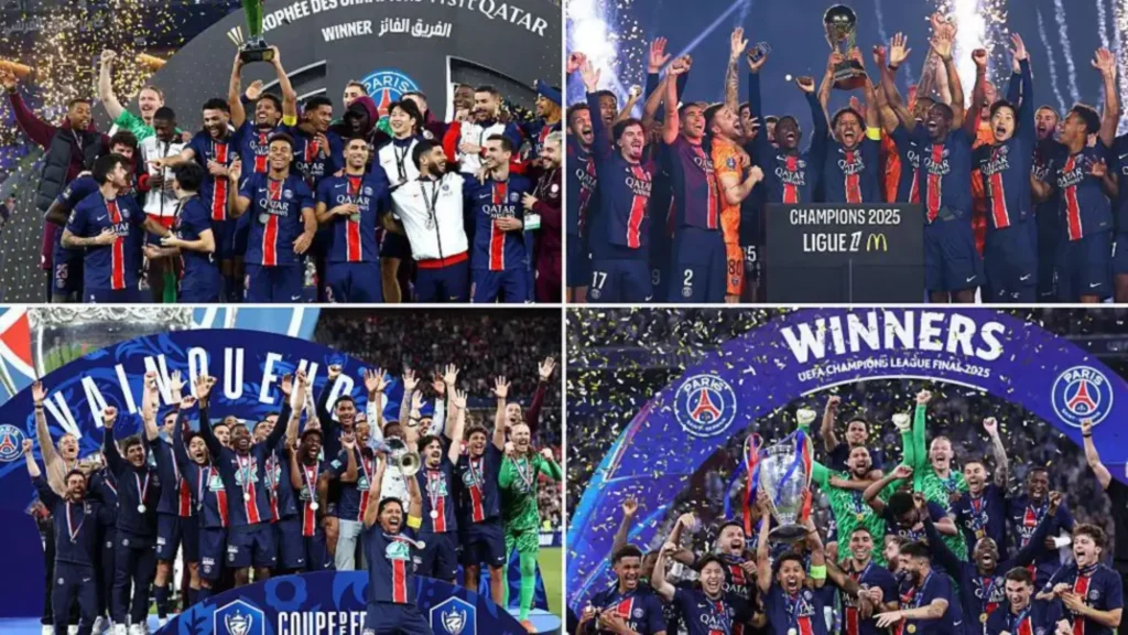 PSG have won the Troph