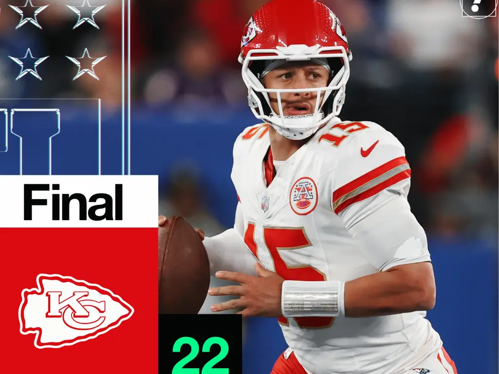 The Kansas City Chiefs *finally* get their first win of the season as the Giants' woes continue