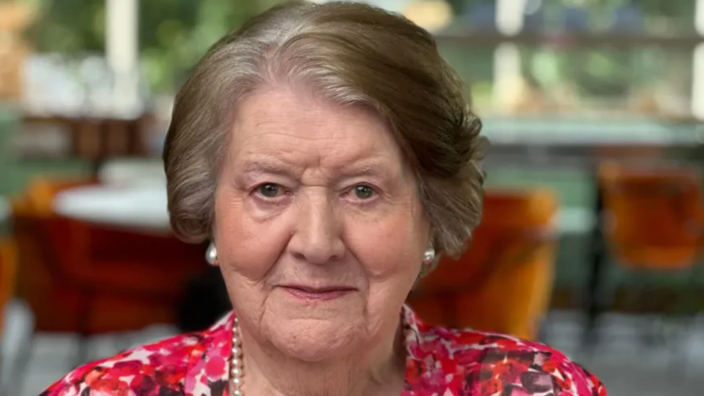 Actress Dame Patricia Routledge, known for playing Hyacinth Bucket in classic TV sitcom Keeping Up Appearances