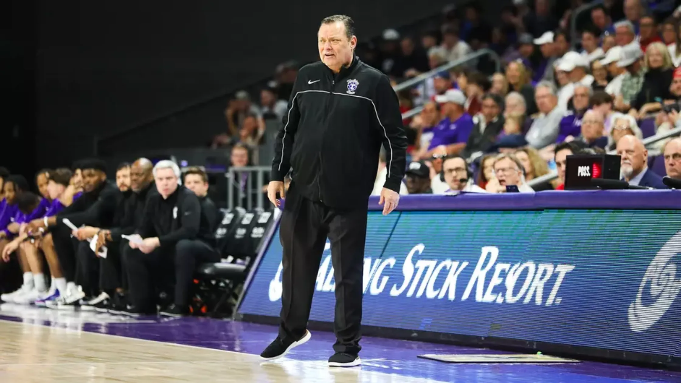 Texan Men's Basketball head coach Billy Gillispie has been placed on temporary administrative leave.
