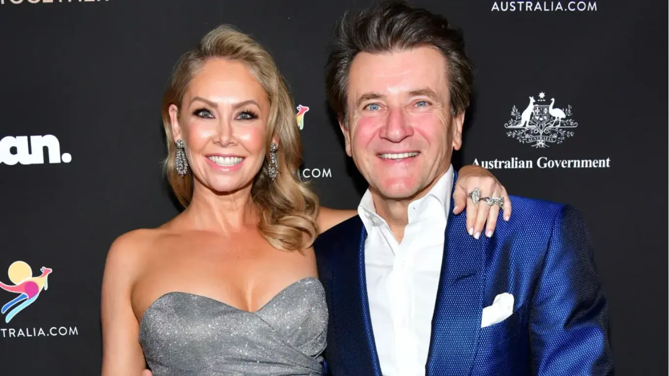 Kym Johnson & Husband Robert Herjavec