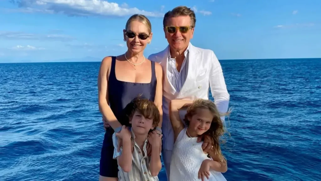 Kym Johnson Herjavec with her family